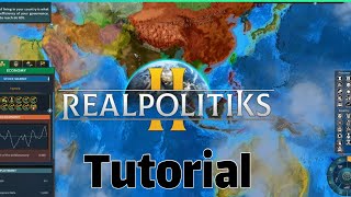 REALPOLITIKS II  Tutorial amp First Look at this great new Nation Sim [upl. by Eilsew]