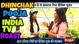 DHINCHAK POOJA INDIA TV INTERVIEW [upl. by Enirod221]