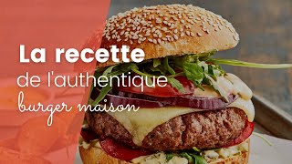 La recette authentique du burger maison [upl. by Threlkeld850]