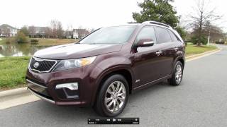 2012 Kia Sorento SX AWD In Depth Review Start Up Exhaust and Test Drive [upl. by Malkin]