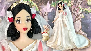 D23 Snow White w Dopey limited edition doll Variation Review amp Unboxing [upl. by Venice]