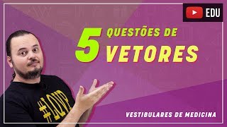 Vetores  versores  operações vetoriais  Questões resolvidas  MED 008 [upl. by Eniluqcaj381]