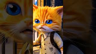 Trending meaw Meaw Song cat cute catlover youtubeshorts [upl. by Ahsiekat]