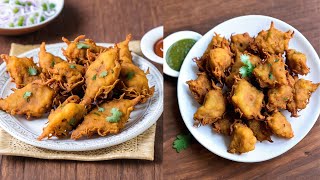 Crispy Onion Pakora Recipe Aloo Ke Pakoray Recipe [upl. by Iah720]