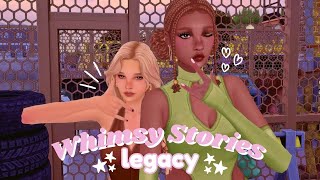 dumpster diving at the club ♡ the sims 4 ♡ whimsy stories legacy 4 [upl. by Beffrey635]