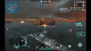 World of Warships Blitz  Tier 8 France Cruiser Bayard 32 [upl. by Bunde]