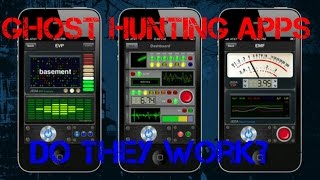 Ghost Hunting Apps Do They Work [upl. by Waldos]