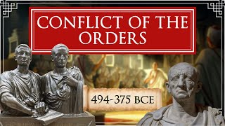 Class Warfare in Ancient Rome Conflict of the Orders [upl. by Nrubyar309]