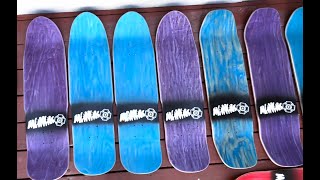 Manak Skates x Old Bones  Gnarly Brown Skate Deck [upl. by Elehcor]