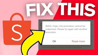 How To Fix Shopee M02 Problem 2024 [upl. by Hutton]