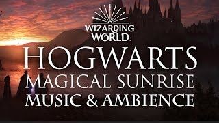 Harry Potter Music amp Ambience  Magical Sunrise at Hogwarts [upl. by Rucker]