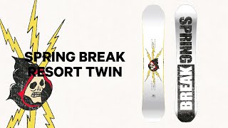 Spring Break Snowboards  2025 Resort Twin [upl. by Ailel708]