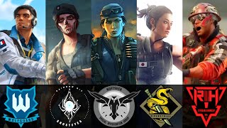 EVERY R6 Squad Explained Wolfguard Ghosteyes Redhammer Viperstrike amp Nighthaven Lore [upl. by Kcirtapnhoj]