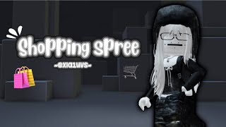 🛍️ Roblox Shopping Spree 🛒 xia1uvs [upl. by Suivatra]