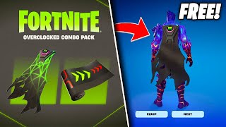 How to Claim the FREE Overclocked Combo Pack in Fortnite Works on PC AND Console [upl. by Ohnuj]