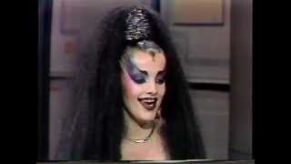 NINA HAGEN  LETTERMAN INTERVIEW 1985 [upl. by Gudren516]