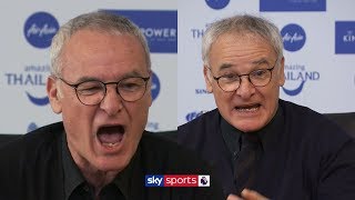 Claudio Ranieris funniest moments as Leicester City manager 😂 [upl. by Marget]