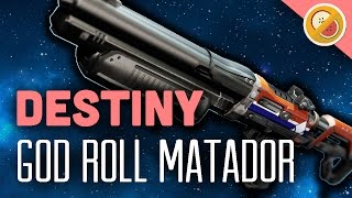 DESTINY Matador 64 God Roll  Gameplay Review Rise of Iron [upl. by Yetty635]