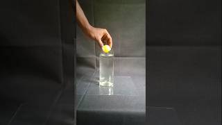 How density difference makes it float🤠Density education science physics learning shorts [upl. by Philipines548]