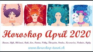 Horoskop April 2020 🍀💰💖 Horoskoptarotsk [upl. by Ziagos285]