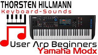 Beginner tutorial for user Arps on Yamaha Modx and Montage cool feature and simple [upl. by Levan]