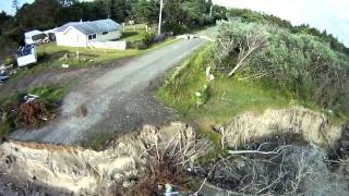 Flying above Washaway Beach in Grayland Washington  HD 720P [upl. by Grata]