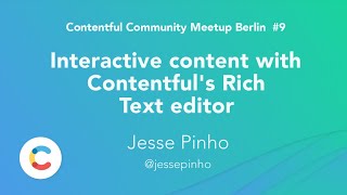 How to Create Interactive Content in Contentful [upl. by Ennaul]