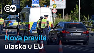 Nova pravila za ulazak u EU i strožije mjere sigurnosti u Njemačkoj [upl. by Sucul]