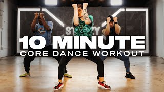 10 MIN ABCORE DANCE WORKOUT  StandingNo Equipment [upl. by Sane]