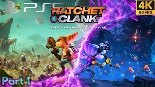 Ratchet amp Clank Rift Apart PS5 Gameplay Part 1 4K 60FPS No Commentary [upl. by Yeleek]