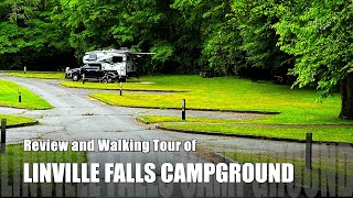 Linville Falls Campground Tour amp Review  Blue Ridge Parkway [upl. by Pantheas900]