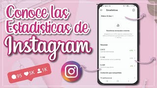 APRENDE QUÉ SIGNIFICAN LAS ESTADÍSTICAS DE INSTAGRAM  Lore Guzmán [upl. by Slein]