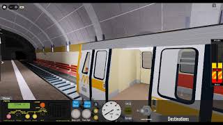 Roblox Metro Mania IVA Epochal 1979 REM 011 plecare la Titan anunț ora exactă [upl. by Alliehs]