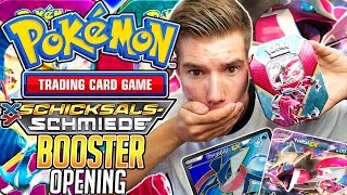 OMG GOLD KARTE POKEMON Shiny Yveltal Booster Tin Opening [upl. by Anhoj]