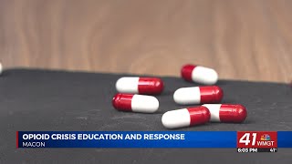 MaconBibb opioid crisis raises need for education preventative strategies [upl. by Pauwles73]