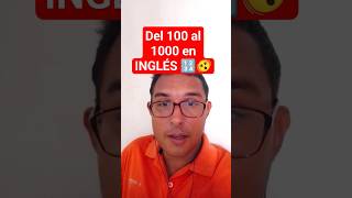 🌟 Aprende números del 100 al 1000 en inglés ¡Fácil 😊🔢 ingles aprenderingles inglesfacil [upl. by Asilehc]