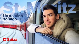 Así es el INVIERNO EN SUIZA🇨🇭UN DESTINO SOÑADO  ST MORITZ VLOG Recorrer lo mejor de los alpes 2023 [upl. by Maura]