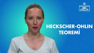 HECKSCHEROHLIN TEOREMİ [upl. by Aara691]