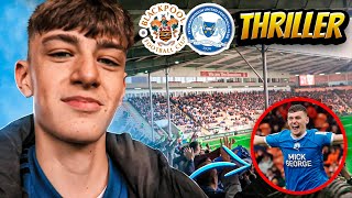 6 GOAL THRILLER amp LIMBS in BLACKPOOL VS PETERBOROUGH UNITED [upl. by Ahsenot]