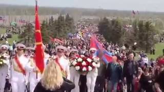 Donetsk Anthem  Version 2016 Parades [upl. by Kilby694]