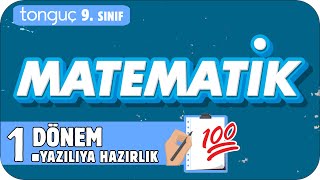 9Sınıf Matematik 1Dönem 1Yazılıya Hazırlık 📑 2025 [upl. by Arihsat]