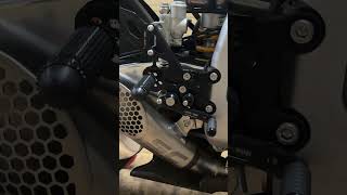 2022 Aprilia RSV4 1100 factory SC GP22 exhaust cold start [upl. by Eenehs]