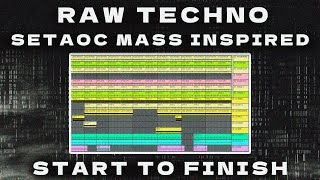 Raw Hypnotic Techno  Start to Finish  Inspired by Setaoc Mass  Ableton Live 11 [upl. by Anaeirb234]