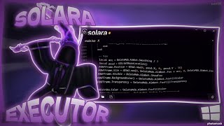 ROBLOX EXECUTOR HOW TO EXPLOIT ON ROBLOX 2024  SOLARA BYFRON BYPASS KEYLESS PC [upl. by Haym]