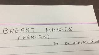 Benign Breast Masses  OBGYN  Made Ridiculously Simple [upl. by Erlond125]