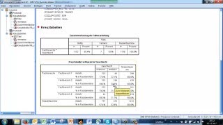 21 Deskriptive Statistik multivariat  Kreuztabellen [upl. by Reamonn474]