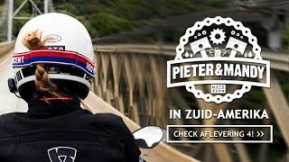 MOTORRIJDEN IN ZUIDAMERIKA Aflevering 4 Tatacoawoestijn  MOTOZOOMCOM [upl. by Anilat]