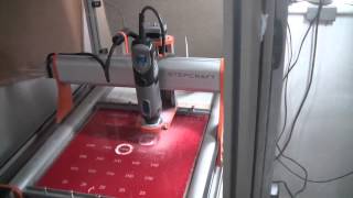 UCCNC software machining poker chips on Stepcraft machine [upl. by Gnourt]