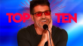 TOP 10 BEST Auditions on Americas Got Talent 2024 [upl. by Dnob]