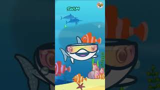 Baby Shark Dance Singing and dancing  Animal Songs  PINKFONG Childrens songs [upl. by Elden262]